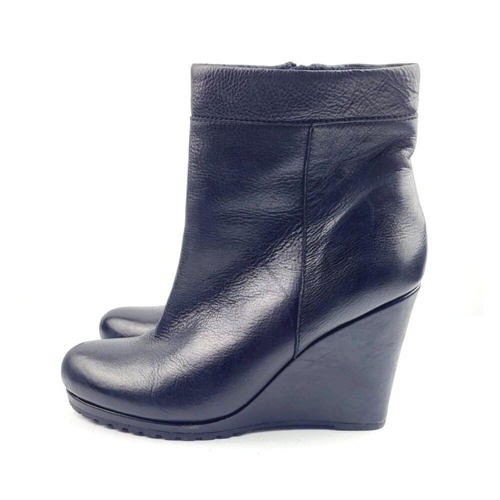 ALDO Wedge Droulliard 97 Black Booties - Size 38 / US 7.5‎ - Picture 3 of 7